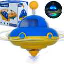 Light Up Spining Top Toy with Flashing Lights, Learning/Sensory Toys for Toddlers, Fidget Toys for Adult and Kids, Birthday Party Favors Toys for 3 4 5 6 7 8 9 10 Year Old Boys Girls