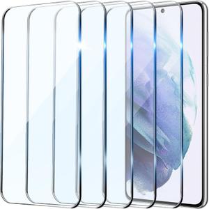 2 x 5+1 Pack Designed for Samsung Galaxy S21 Plus Screen Protector9H Tempered Glass Full Coverage Film Compatible for Samsung S21+Plus HD