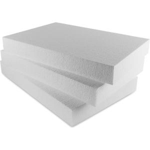 Super Z Outlet Foam Rectangle Blank Polystyrene Sheet Boards for Arts and Crafts Blank White DIY Project, Party Decorations (16 x 11 x 2 Inches) (3)