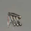 Angle Simple Bathroom Towel Hook, Metal Foldable Swivel Hook, Robe Coat Hanger for Wall, Brushed Nickel (1 Pack)