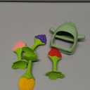 Baby Teething Toys for 0-6 6-12 Months (5 Pack) - Tinabless Food Grade Silicone Teething Mitten&Teething Relief Toys Set, BPA-Free, Freezer Safe for Infants and Toddlers, Silicone Baby Teethers(Green)