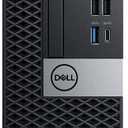 DELL Optiplex 7060 SFF Desktop Computer PC | Intel 8th Gen i7-8700 (6 Core) | 32GB DDR4 Ram 512GB NVMe M.2 SSD | Built-in WiFi & Bluetooth | Windows 11 Pro 