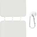 Bibabala 2pcs Divider Tray Beach,Bag Divider Accessories,Bogg Bag Accessories With Clips Carabiner(White)