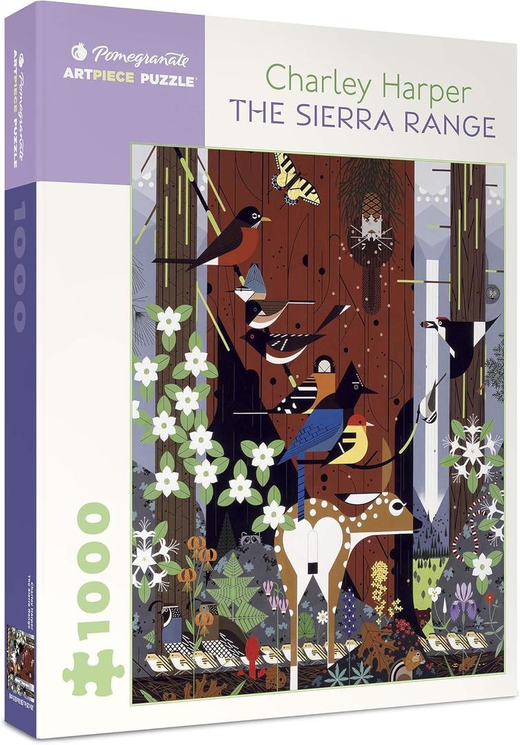 Charley Harper: The Sierra Range 1,000piece Jigsaw Puzzle
