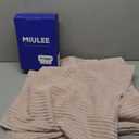 MIULEE Pack of 4 Pillow Covers Soft Solid Decorative Square Throw Pillow Covers Set Cushion Cases Pillowcases for Sofa Bedroom Car 18 x 18 Inch 45 x 45 Cm Blush Pink