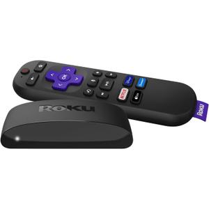 Roku Express 4K+ | HD/4K/HDR Streaming Device with Voice Remote, TV Controls, Fast Wi-Fi, Premium HDMI Cable, and Easy Setup