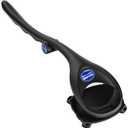 4.0 Back Shaver for Men, Body Shavers & Back Hair Trimmer with 6 Wet/Dry Replacement Blades & Cleaning Brush, Hypoallergenic Skin Care, Pain-Free Shaving, Portable for Travel, 3 Months Use