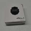 YEAKE Adjustable Flexible Gooseneck Makeup Mirror,360Rotation Folding Portable Desk Vanity Mirror with Stand Shower Shaving Cosmetic Mirror Square