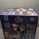 Ninja SLUSHi Twist Smart Frozen Drink Maker with Dual SlushAssist, FS701BL | 2 SLUSHI MACHINES IN 1, Serve separately or twist together, Dual SlushAssist Technology, 10+ Servings, two 72 oz vessel