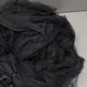 Kertnic Black Canopy Bed Curtains for Girls & Adults, Queen King Bed Canopy Drapes Netting, Practical Mosquito Net for Bed (King- 86" W*78" L*82" H)