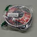 TMH 20 Count 2-Prong Wire Harness Roll Double Female Bullet Plug 18 Gauge - 12" Spacing Extra Long for LED Marker Clearance Lights Hassle-Free Installation