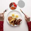 50 Pcs Snack Containers with Lids,Double Compartment Condiment Container,3 Compartment Sauce Container Transparent Plastic Dipping Containers for Snacks,Sauces,Travel, Sampling, and Outdoor Meals