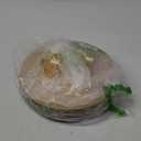 13 Inch Round Elegant Serve ware Charger Plates with Matching Napkin Rings, Wedding, Dinner party, Event - Choose from our Variety of Styles and Quantities (12, Hammered Gold)