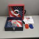 Outdoor Games Wooden Washer Toss Game with 8 Washers