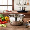 Baderke Replacement Rice Cooker 304 Stainless Steel 5.5 Cup Inner Pot Compatible with Tiger JBV-A10U Pot, Non-stick Inner Bowl, Durable Pots for Multi-cookers, Easy to Clean and Dishwasher Safe