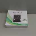 Ring Doorbell Solar Charger 5W 12VAC Compatible with Ring Video Doorbell 3/3+/4, Battery Video Doorbell Pro, 16.4ft Waterproof Charging Cable, 360Adjustable Mount