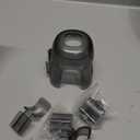 Stroller Cup Holder Fits for UPPAbaby Vista/Vista V2/Vista V3/Cruz/Cruz V2/Cruz V3/Minu/Minu V2/Minu V3/Minu Duo, Holds Different Drink Sizes, One-Hand Quick Install/Remove, Folds with Stroller (1 Pack, Translucent)