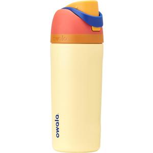 Owala Kids FreeSip Insulated Stainless Steel Water Bottle with Straw for Sports, Travel, and School, BPA-Free Sports Water Bottle, 16 oz, Misty Horizon