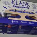 KLASK: The Magnetic Award-Winning Party Game of Skill - for Kids and Adults of All Ages that’s Half Foosball, Half Air Hockey