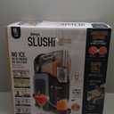 Ninja SLUSHi Frozen Drink & Slushie Machine with RapidChill Technology | 88 oz. Easy Fill Vessel | 5 Preset Programs | Make Margaritas, Frapps, & More | With Dishwasher Safe Parts | Black | FS301