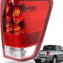 Tail Light Assembly Compatible with 2004-2015 Nissan Titan Right Passenger Side Replace: 26550ZH226