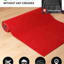 450GSM Extra Thick Red Carpet Runner for Party & Events, 4ft x 50ft