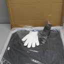 Firebacks for Fireplace-Stainless Steel Fireback with Adjustable Feet, 20" x 20" Fireplace Heat Reflector, Fireplace Back Plates, Painted Black Heat-Resistant Material for Wall Protection