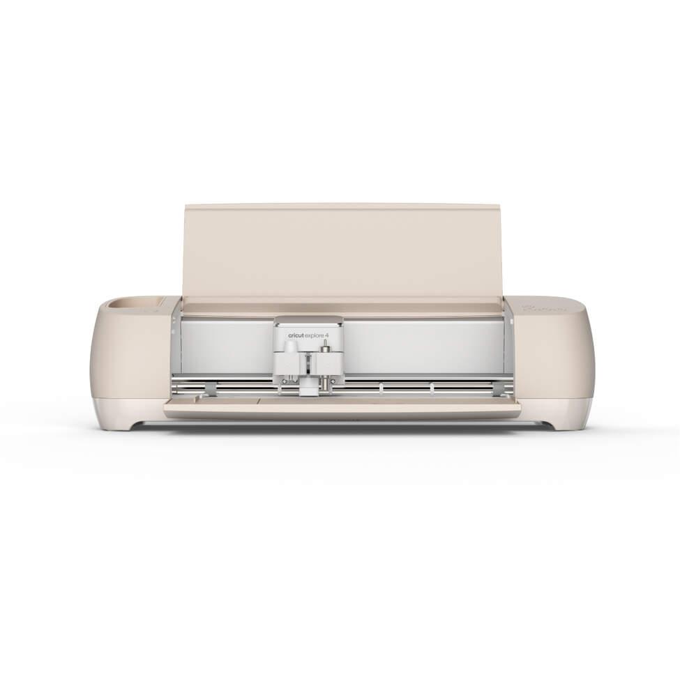 Cricut Explore 4 - Smart Cutting Machine (Seashell) | Digital Content Bundle - Includes Images in Design Space App - Machine Only