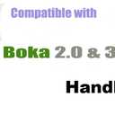 10 Pcs Replacement Toothbrush Heads for Boka 2.0 & 3.0 Electric Toothbrush Adults with Dust Cover, White
