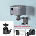 Wall Mount Projector Stand, Adjustable 360 Rotation, Suitable For Home Theater, Office, And Other Locations