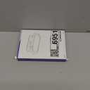 2-PACKMagnetic phone holder for car, [ Super Strong Magnet ] [ with 4 Metal Plate ] iPhone Magnetic car mount for cell phone, [ 360 Rotation ] Universal Dashboard adhesive Car Magnetic Phone Mount (Silver)