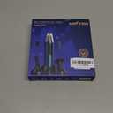 AREYZIN Nose Hair Trimmer for Men,2026 Professional 3 in 1 Painless Rechargeable Ear and Nose Trimmer, IPX7 Waterproof Eyebrow Facial Hair Trimmer Body Grooming Kit Dual EdgeBlades (Blue)