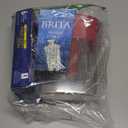 Brita Water Filter Pitcher for Tap and Drinking Water with 1 Standard Filter, Lasts 2 Months, 6-Cup Capacity, BPA Free, Red