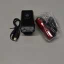 Victoper Bike Light, High Lumens Super Bright Bicycle Lite, 6+4 Modes USB Rechargeable Bike Headlight & Taillight Set, Waterproof Safety Bike Front & Rearlight for Road, Mountain, Night Riding (2 LED Type: Standard, Black)