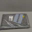 Bath Mat,Ultra Thin Bathroom Rugs,Rubber Bath Mats for Bathroom,No Slip Bath Rugs,Quick Dry,Machine Washable,Low Pile,Absorbent,Shower Outside,Sink,Home Decor Accessories.Grey,1'5"x2'3"(17x27Inch)