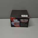 TORONTOKYO 100ct Magnetic Card Holders for Trading Cards, 35PT One Touch Card Holder, Card Protector Hard Plastic for Baseball Football Sports and Game Cards