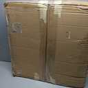 Americanflat Large Flag Box Display Case for Burial Flag - Fits a Folded 5' x 9.5' Flag | Military Flag Display Case - Triangle Flag Holder with Wall Mount and Polished Plexiglass Front (Mahogany)