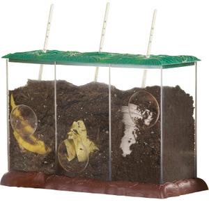 Educational Insights See-Through Compost Container - STEM Kits for Kids, Homeschool or Classroom Earth Science Kit, Practice Observation & Learn about Nature, Science Experiments for Kids Ages 4+