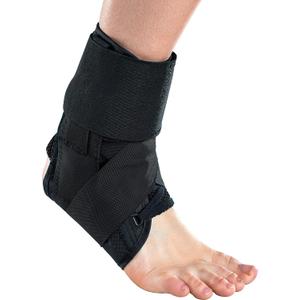 DonJoy Stabilizing Pro Ankle Support Brace, Black, Large (Large (Pack of 1))