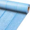Inkspire Light Blue Wood Bulletin Board Paper Roll,14.8FTx47IN Large Reusable Waterproof Erasable Classroom Wall Background Backdrop Paper,Fade-Resistant Fabric Wrapping School Decors Teacher Supplies, 177.6" x 47"