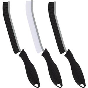 Hard Bristle Crevice Cleaning Brush - Cleaning Tools for Household Use, Multifunctional Gap Cleaning Supplies for Kitchen, Bathroom, Toilet, Window, Vehicle, Faucets, Grout, Home (Black)