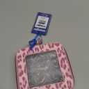 Montana West X Wrangler Clear Makeup Bag Travel Cosmetic Bag Portable Make Up Toiletry Organizer for Women Leopard (Small, Small Leopard-Pink)