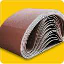 3 x 21 Inch 40 Grit Sanding Belt | Premium Aluminum Oxide Sanding Belt | Premium Sander Sandpaper  12 Pack