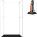 Display Case for Lego 10341 NASA Artemis Space Launch System, 13.77x12.99x29.52inches (35x33x75cm), Protect Your Collectibles from Dust with a Clear Showcase