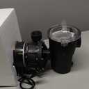W3SP1580X15 Pool Pump Replacement for Hayward Power Flo LX - 1.5 HP Single-Speed Above Ground Pool Pump - 115V Black Stainless Steel Corded Electric Quiet Operation