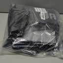 Travel Vacuum Storage Bags 8 Pack, Vacuum Seal Bags for Clothing Travel, Space Saver Bags for Luggage, Suitcase & Home Organization Black