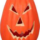 Gadpiparty Halloween Glowing Pumpkin Lanterns: Led Lighted Jack OLantern Decor for Indoor & Outdoor - Pumpkins for Festive Party Decorations (No Battery)