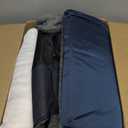 Orthopedic Dog Beds for Medium Dogs, Durable Egg Crate Foam Sofa Dog Bed wit Washable Removable Cover,Waterproof Lining,Pet Bed for Large Dogs (Navy Blue-Velvet, 31.5" L x 25.2" W x 7" Th)