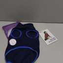 cyeollo Dog Sweaters for Small Dogs, Turtleneck Fleece Dog Sweater Stretchy Pullover Dogs Jacket Doggie Vest Lightweight Soft Warm Winter Pet Clothes, Navy Blue M