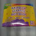 pigipigi Gifts for 3-12 Year Old Girls Boys - 3 Pack Rainbow Scratch Off Notebooks Arts Crafts Supplies Set Color Drawing Paper Kit for Kids Birthday Game Party Favor Christmas Easter Activity Toy